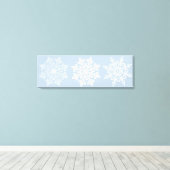 Toile Canvas de Flammes de neige (Insitu (Plancher de Bois))