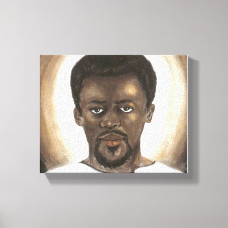 Toile Canvas de Jésus Noir