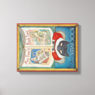 Toile Canvas de la semaine du livre pour enfants 1997