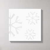 Toile Canvas de neige de vacances (Recto)