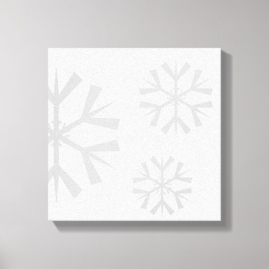 Toile Canvas de neige de vacances (Recto)
