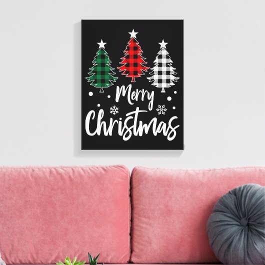 Toile Canvas de Noël (Insitu(Salon))