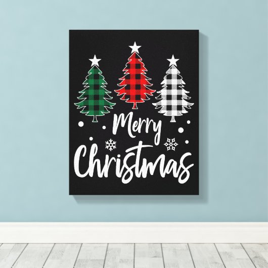 Toile Canvas de Noël (Insitu (Plancher de Bois))