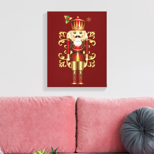 Toile Canvas de Noël Art Nutcracker (Insitu(Salon))
