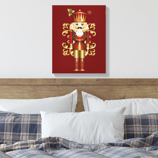 Toile Canvas de Noël Art Nutcracker (Insitu(Chambre))