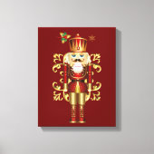 Toile Canvas de Noël Art Nutcracker (Recto)