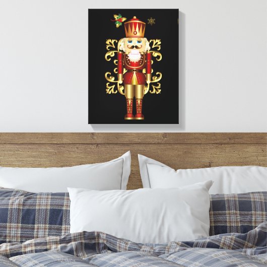 Toile Canvas de Noël Art Nutcracker (Insitu(Chambre))