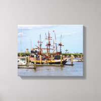 Canvas de pirate de corbeau noir enveloppé
