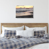 Toile Canvas de plage du coucher de soleil (Insitu(Chambre))