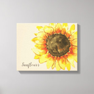 Toile Canvas de tournesol