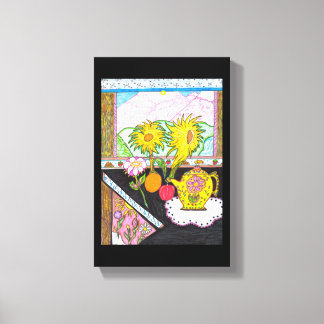 Toile Canvas de tournesol