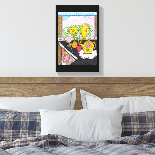 Toile Canvas de tournesol (Insitu(Chambre))