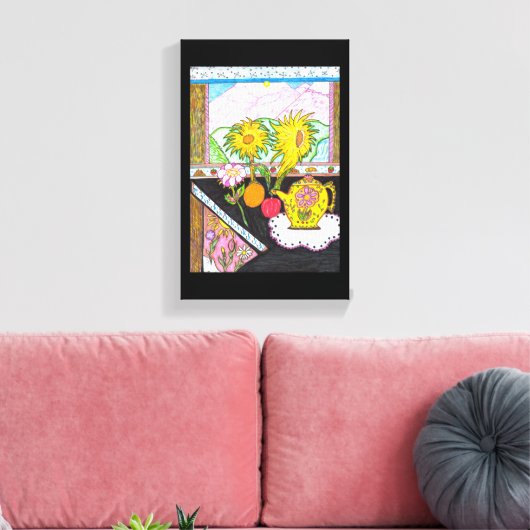 Toile Canvas de tournesol (Insitu(Salon))