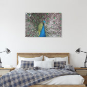 Toile Canvas de Triptyque bleu Inde (Insitu(Chambre))