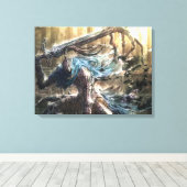 Toile Canvas d'épée de qualité supérieure enrobée (Gloss (Insitu (Plancher de Bois))