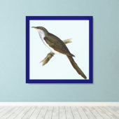 Toile Canvas d'oiseaux américains de cacao Imprimer (Insitu (Plancher de Bois))