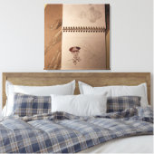 Toile Canvas du carnet de route du soldat russe (Insitu(Chambre))