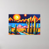 Toile Canvas du désert Abstrait (Recto)