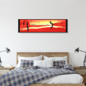 Toile Canvas du désert du coucher de soleil Kokopelli Im (Insitu(Chambre))