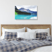 Toile Canvas du lac Emerald Banff Imprimer (Insitu(Chambre))