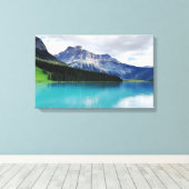 Toile Canvas du lac Emerald Banff Imprimer (Insitu (Plancher de Bois))
