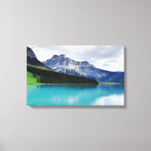 Toile Canvas du lac Emerald de Banff Imprimer