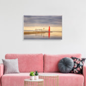 Toile Canvas du phare Algoma Wisconsin (Insitu(Salon))