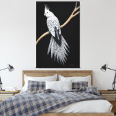 Toile Canvas Enveloppé De Perle De Cockatiel De Perroque (Insitu(Chambre))