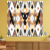 Toile Canvas étirées de Corneille amérindienne (Insitu(Salon))