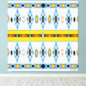 Toile Canvas étirés en Shoshone d'Amérique native (Insitu (Plancher de Bois))