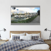 Toile Canvas Grey (Water Front 52) RFPMDesigns ©️ 2019/2 (Insitu(Chambre))