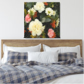 Toile Canvas Imprimer Carnation Bouquet (Insitu(Chambre))