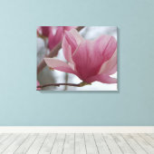 Toile Canvas japonais rose Magnolia (Insitu (Plancher de Bois))