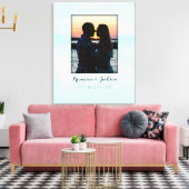 Toile Canvas Livre d'invité Mariage alternatif Signe pho (Insitu(Salon))