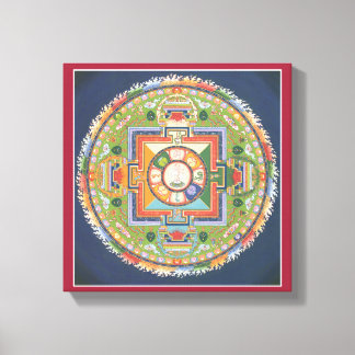 Toile CANVAS - Mandala du Bouddha de la Compassion