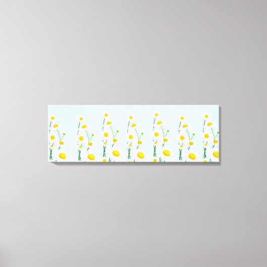 Toile Canvas Mur Art-Blanc (Recto)