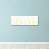 Toile Canvas Mur Art-Blanc (Insitu (Plancher de Bois))