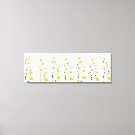 Toile Canvas Mur Art-Blanc (Recto)
