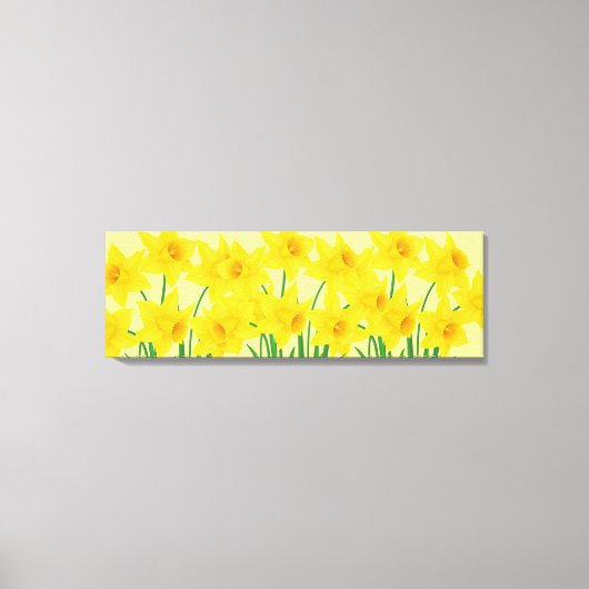 Toile Canvas Mur Art-Daffodiques (Recto)