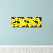 Toile Canvas Mur Art-Daffodiques (Insitu (Plancher de Bois))