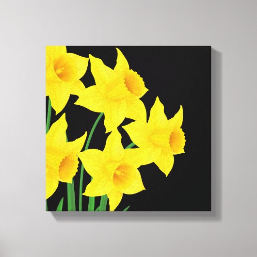 Toile Canvas Mur Art-Daffodiques (Recto)