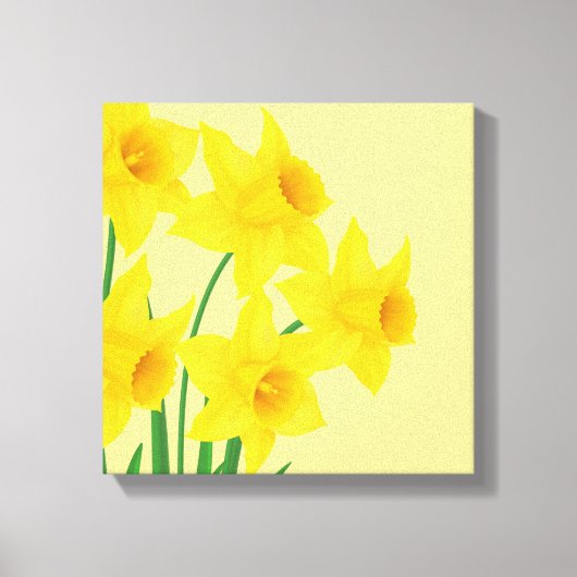 Toile Canvas Mur Art-Daffodiques (Recto)
