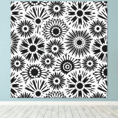 Toile Canvas noir rétro (Insitu (Plancher de Bois))