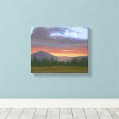 Toile Canvas Paysage du Vermont Mountain Sunset Imprimer (Insitu (Plancher de Bois))