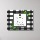 Toile Canvas Plantée Snowman Buffalo Imprimer (Recto)