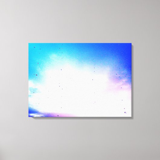 TOILE CANVAS RAINDROPS  (Recto)