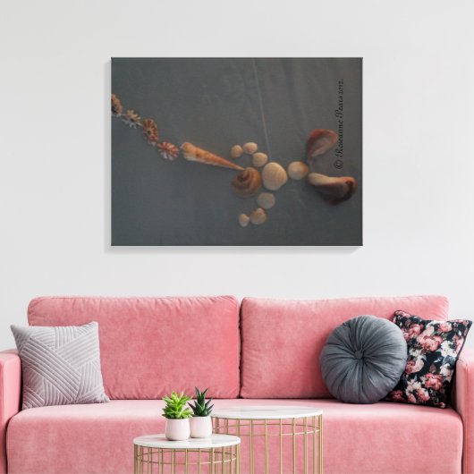 Toile Canvas-SeaShellManBlownHorn© Roseanne Pears 2012 (Insitu(Salon))