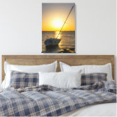Toile Canvas Sunset Sailboat naufrage Gulf Breeze FL Can (Insitu(Chambre))