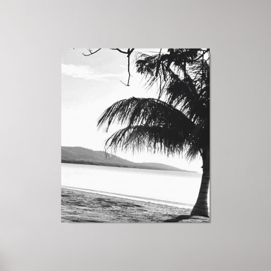 Toile Canvas Tropical Beach (Recto)