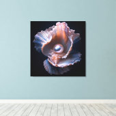 Toile Canvas Wall Art with Shell and Pearl (Insitu (Plancher de Bois))